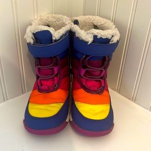 Toddler rainbow 🌈 Merrell Boots! Size US 8M